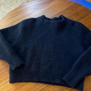 Loulou studio cashmere Duba sweater navy